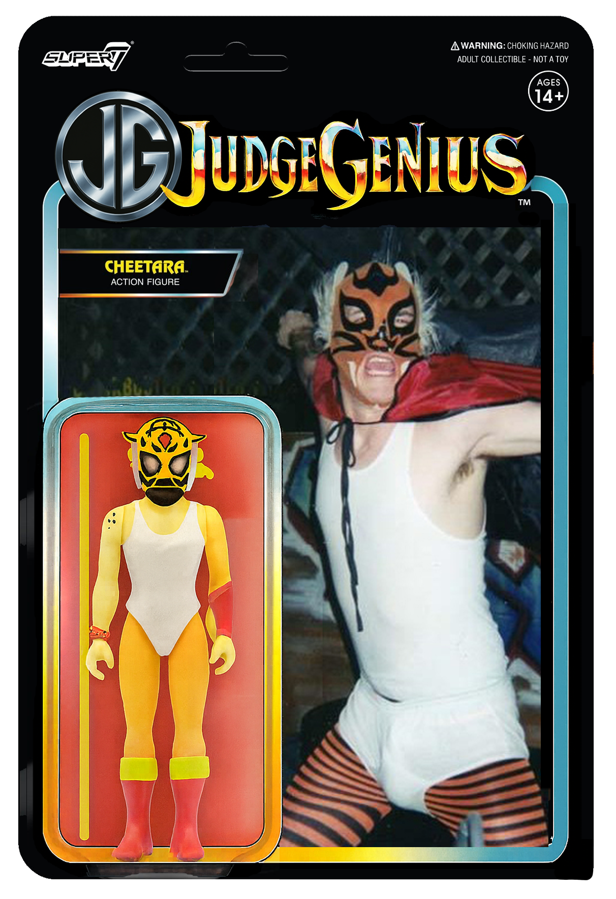 3. Judge Genius Cheetarah Hilbun Action Figure Tee