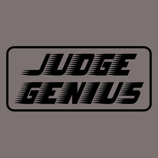 2. Judge Genius Fast Logo Tee