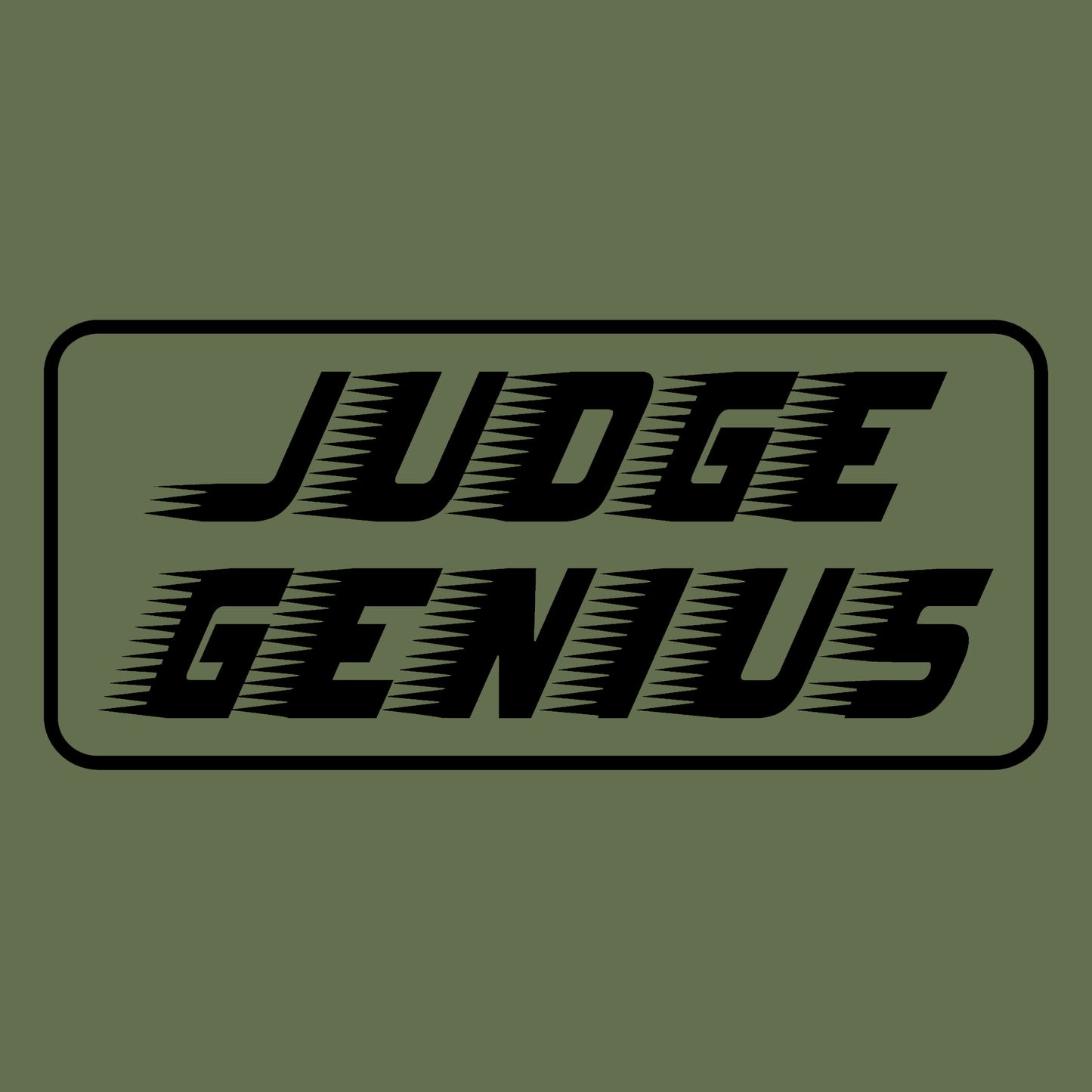 2. Judge Genius Fast Logo Tee